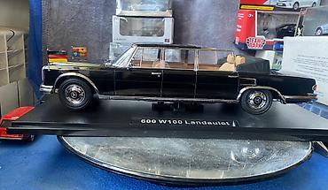 model 1: Mercedes, 1964 il, 1:18, Dəmir, Ödənişli çatdırılma — 3