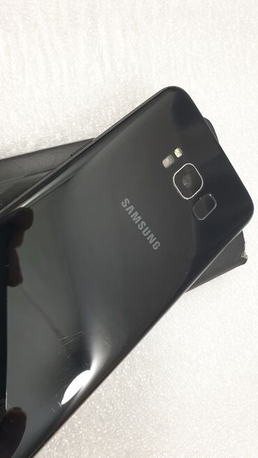 Внешние аккумуляторы: Samsung Galaxy S8, Б/у, 64 ГБ, цвет - Черный, 2 SIM