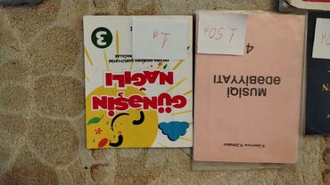 Digər məktəb dərslikləri: Məktəb və dil dərslikləri, iş dəftərləri toplusu Satışda müxtəlif — 16