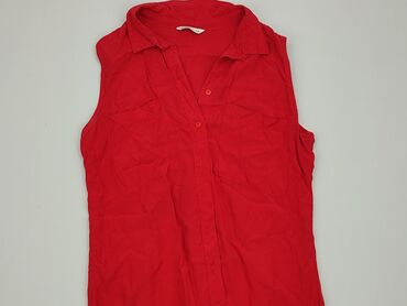 czerwone bluzki koronkowe: Блуза жіноча, House, XS, стан - Хороший