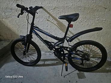 Uşaq dünyası: 20-lik sport velosiped. Hyper markasıdır. Skorusu 7-lidir. Əla — 2