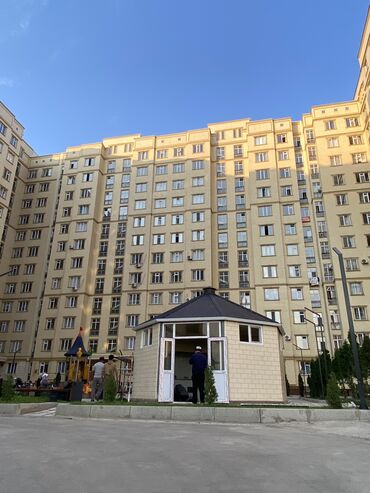 продам однокомнатную квартиру в бишкеке: 1 комната, 44 м², Элитка, 12 этаж, Евроремонт