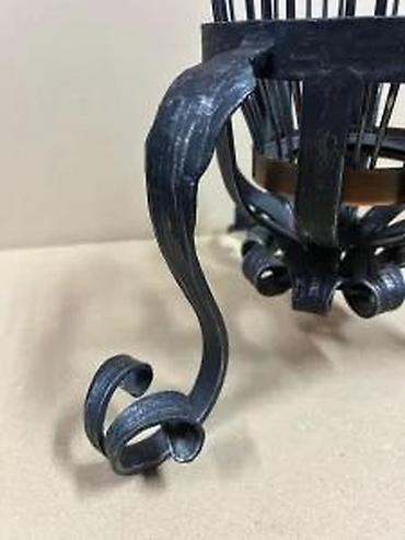 Žardinjere: Kovane gvozdene postolje/korpa za cveće - Materijal: kovan gvožđe — 15