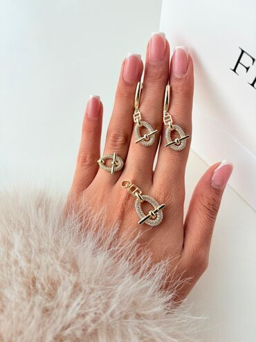 Bijuteriya dəstləri: Qadınlar üçün zərgərlik aksesuarları dəsti və ayrı-ayrı modellər - — 6