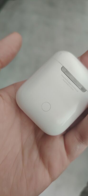 Mikrofonlar: İşlənmiş Simsiz (Bluetooth) Qulaqcıqlar, Apple, rəng - Ağ