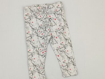 ocieplane legginsy trekkingowe: Leggings, So cute, 6-9 months, condition - Very good