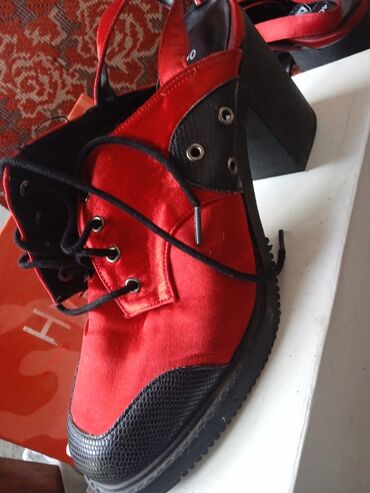 туфли японские: Туфли 40, цвет - Красный