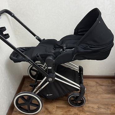 Детская коляска Cybex Priam (прогулочный блок) ездит отлично