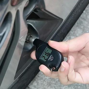 punjac akumulatora: Digitalni merač pritiska u gumama sa LCD ekranom T-61 NOVO. Opis — 7