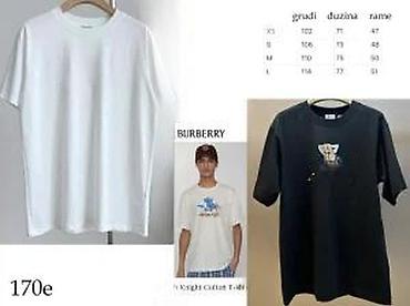 Majice: Men's T-shirt Burberry, bоја - Crna — 18