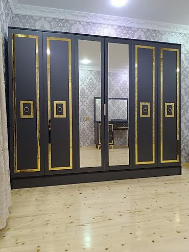 Yeni, 6 qapı, Güzgülü, Açılan, Düz dolab lalafo.az -da — 4 Yeni, 6 qapı, Güzgülü, Açılan, Düz dolab — 4