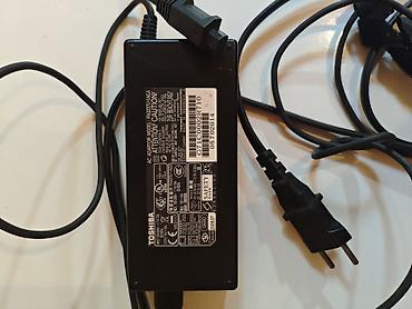 Ноутбуки и аксессуары: Toshiba noutbukları üçün orijinal AC adapter Model: PA3237U-1ACA — 1