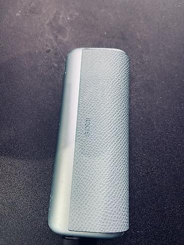 чамадан сумка: IQOS 3 DUO с кожаным чехлом-книжкой, цвет голубой/бирюзовый — 1