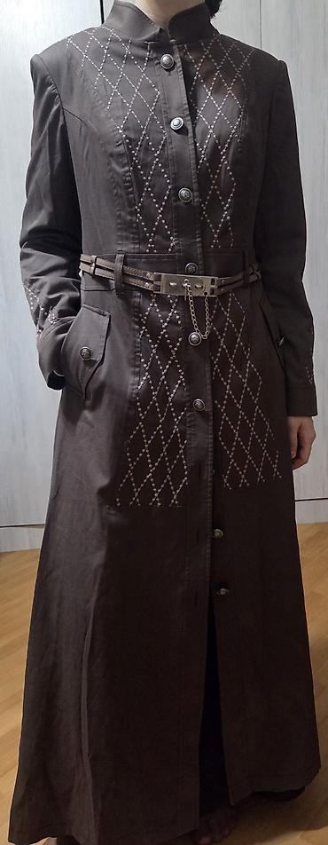 Paltolar: 👘 TEKBİR Qadın üst geyimi (astarlı) A kəsim 🟫 Kapuçino qəhvəyi rəngli — 1