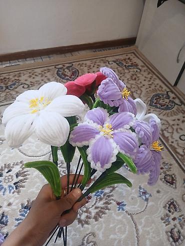 цветы из изолона: Авторские декоративные цветы из мягких пушистых палочек — 1