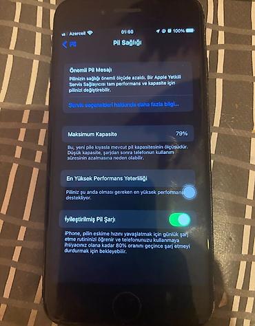 ayfon 7 128: IPhone 7 Plus, 32 GB, Qara, Barmaq izi — 4