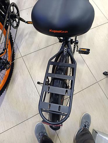 Электровелосипеды: Электровелосипед kugoo kirinv1 pro с передней корзиной и — 6
