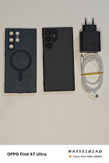 gala: Samsung Galaxy S22 Ultra, Б/у, 256 ГБ, цвет - Черный, 1 SIM, eSIM — 7