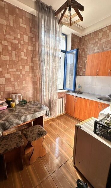 долгосрочная аренда 1 комнатной квартиры: 1 бөлмө, Чогуу жашоосу жок, Толугу менен эмереги бар