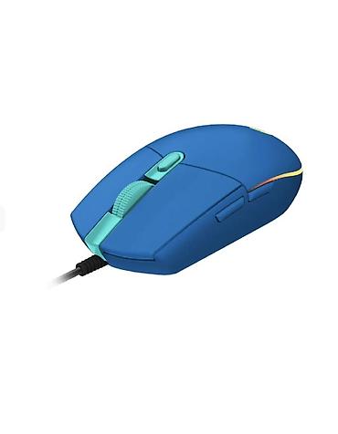 iphone 7 ekrani: Logitech G gaming siçanı – simli, mavi rəngli xüsusi dizayn Gaming — 2
