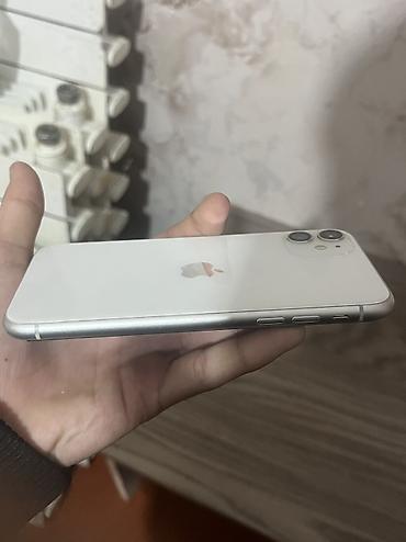 white: IPhone 11, 64 GB, White Titanium, Face ID, Barmaq izi, Simsiz şarj — 4