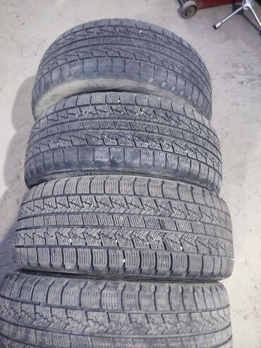 тракторные колеса: Шины 205 / 55 / R 16, Зима, Б/у, Комплект, Легковые, Китай