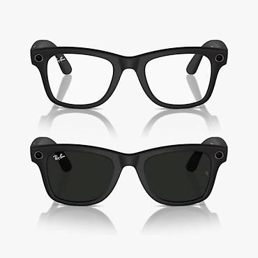 очки с наушниками: Очки Ray-Ban Stories (умные очки с камерой) - Классическая оправа — 1