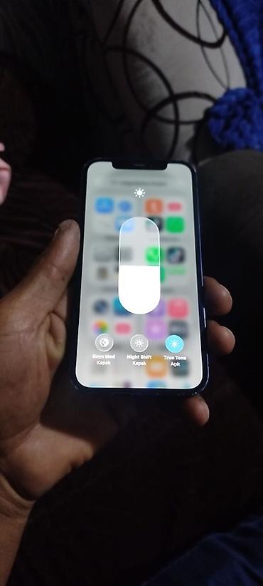Техника и электроника: IPhone 12, 64 ГБ, Голубой, Face ID — 1