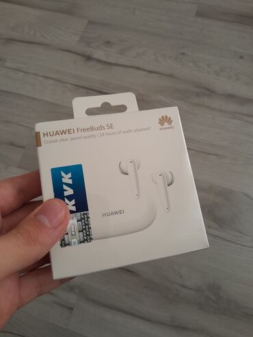 nauşniklərin qiyməti: Yeni Simsiz (Bluetooth) Qulaqcıqlar, Huawei, rəng - Ağ