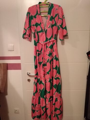 haljine za pokrivene novi pazar: L (EU 40), bоја - Crvena, Everyday dress, Kratkih rukava
