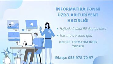 hazırlıq: Repetitor | İnformatika | İmtahanlara hazırlıq, Abituriyent hazırlığı