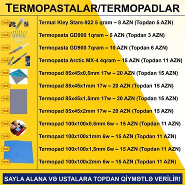 Digər ehtiyat hissələri: Kompüter hissələri və aksesuarlar Qiymətlər şəkillərdə göstərilib — 7