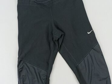 legginsy push woskowane: Nike, Legginsy Krótkie damskie, rozmiar S