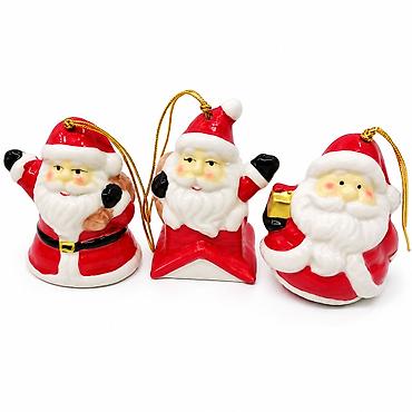KMT Set od tri božićne figurice Deda Mraza XM-181 - Brend: Kmt style