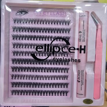 Kosmetika dəstləri: Ellipce-H DIY Eyelash – fərdi dəstəli süni kiprik seti temu kirpiklər — 4