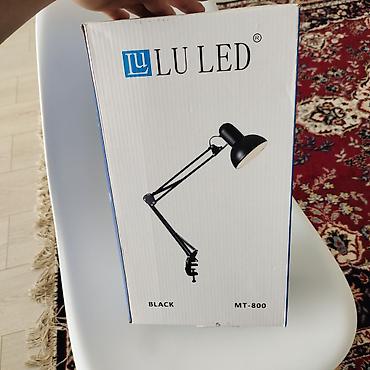 led свет: Настольная лампа на прищепке LU LED MT-800 - Цвет: белый (на коробке — 1