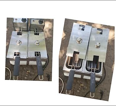 İkiqablı elektrik friyor (deep fryer) Xüsusiyyətlər: - İkili bölmə — 1