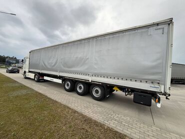 полуприцепы продажа б у: Прицеп, Krone, Шторный, от 12 т, Б/у