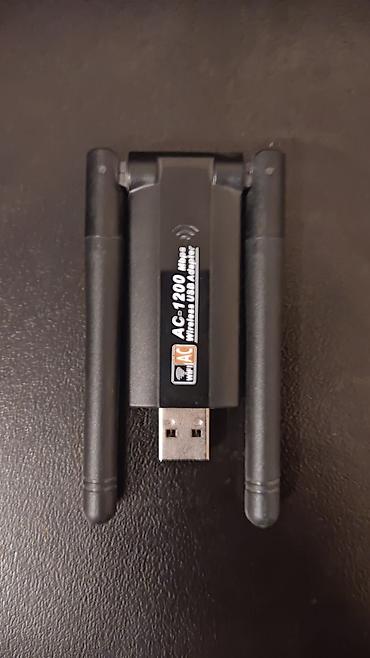 raspberry pi: Wi‑Fi адаптер USB AC1200 с двумя поворотными антеннами - Беспроводной — 2