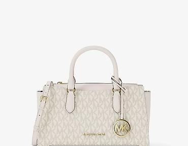 fendi cantalar: Michael Kors “MK” loqolu çiyin/əl çantası - Model: Satchel tipli — 3
