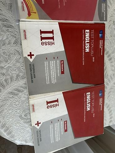 Testlər: Məhsul: DİM “Test Toplusu – English” (İngilis dili) kitabları dəsti — 1