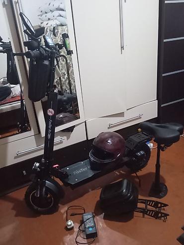 Elektrikli samokatlar: Elektrik skuter – FaSTer Rs7 Xüsusiyyətlər və detal: - Güclü ikili — 20