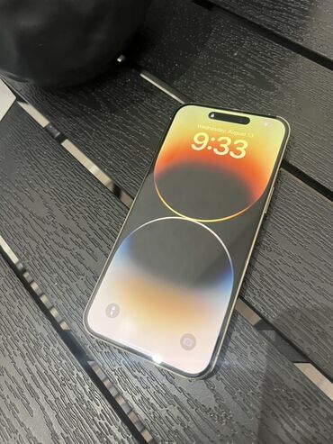 Apple iPhone: IPhone 14 Pro Max, 256 GB, Qızılı, Simsiz şarj, Face ID