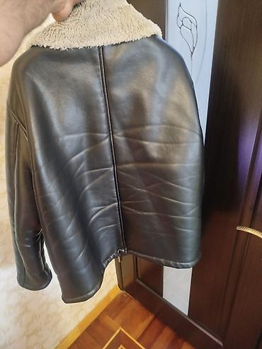 bomber kurtka: Kurtka, Dəri, Qış, Zara, XL — 4
