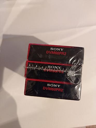 reqemsal: Sony MiniDV kaset dəsti – DVM60PR2 (Premium Digital Videocassette) - — 2