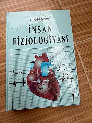 ted nitqləri: Məhsul: “İnsan Fiziologiyası” – F. İ. Cəfərov Format: Bərk üzlü — 1
