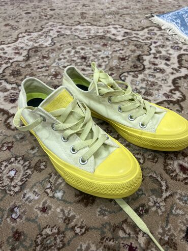 Кроссовки и спортивная обувь: Мужские кроссовки, 36, Converse, Новый, цвет - Желтый, Бесплатная доставка