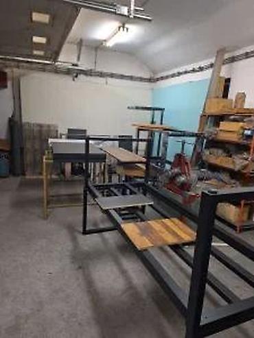 Kancelarijski stolovi: KANCELARIJSKI STO IZRADA PO MERI MODEL TRAPEZ HRAST | Izrada nameštaja — 4