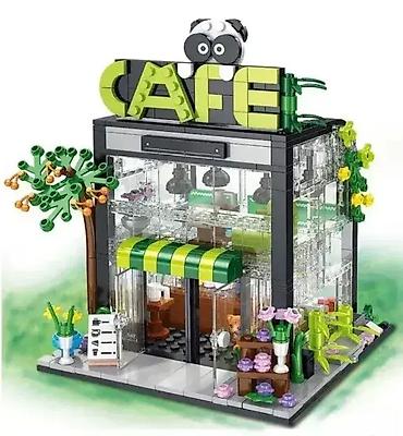 grinch jelka: Kocke za sklapanje – Kafić set iz 584 dela Napravite živopisnu — 1