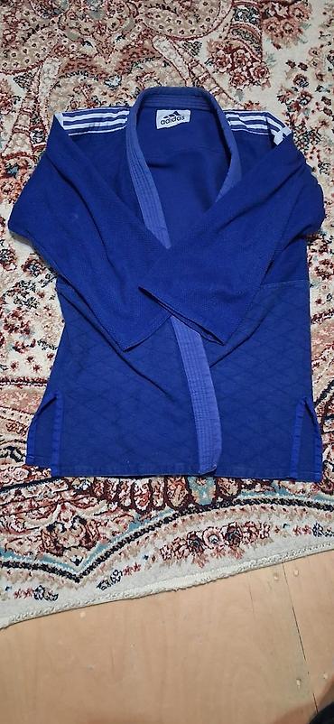 Kişi geyimləri: Məhsul: Adidas cüdo kimonosu (mavi) - Brend: Adidas - Rəng: Mavi - — 2